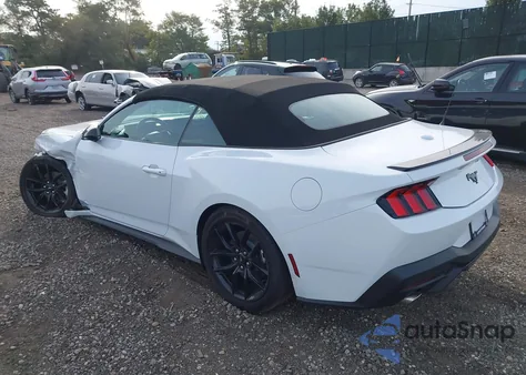 2025 Ford Mustang Ecoboost из США, поврежденный, VIN 1FAGP8UH3S5128009